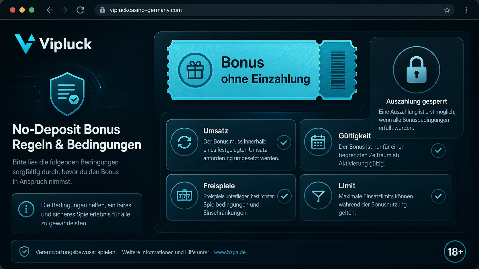 Typische Regeln beim Bonus ohne Einzahlung